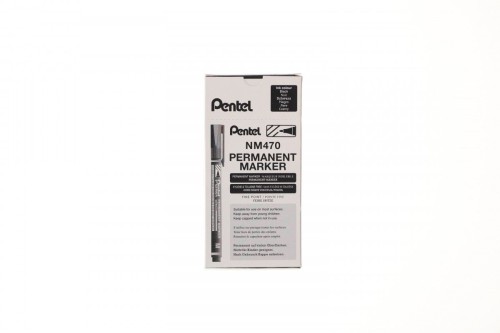 Foliopis FINE POINT czarny 1,0mm Pentel (NM470-A)