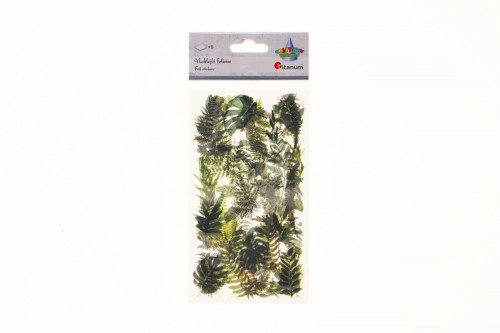 Naklejka (nalepka) Craft-Fun Series Liście foliowe Titanum (25MD001)