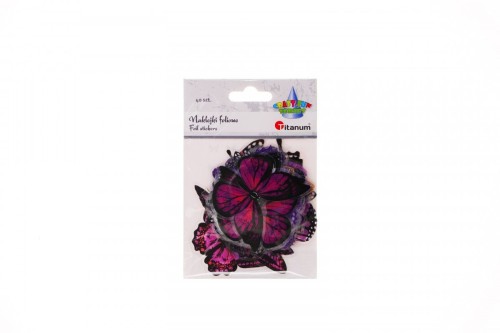 Naklejka (nalepka) Craft-Fun Sereis Motyle foliowe Titanum (25MD011)