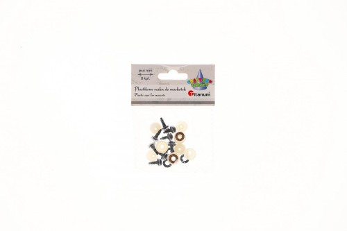 Oczka Craft-Fun Series do maskotek Titanum (25BR004)