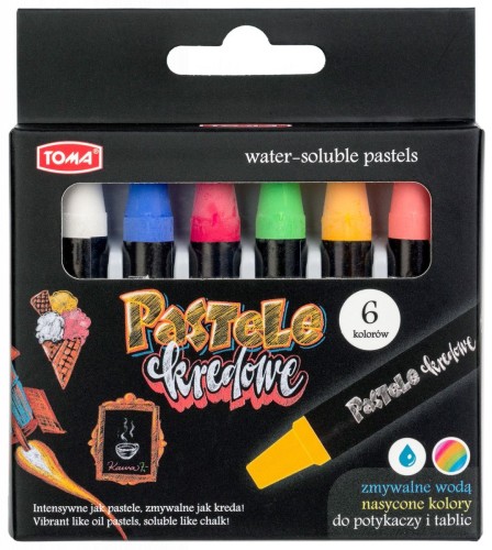 Pastele suche 6 kol. Toma (TO-589 6 2)