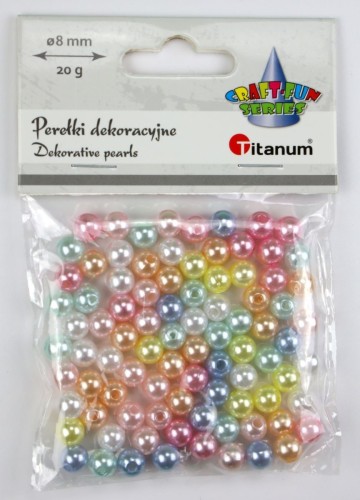 Perełki Craft-Fun Series 6mm Titanum (BJ25042729)