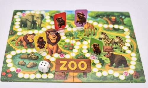 Gra planszowa Kapibary w akcji – Ucieczka z zoo Alexander