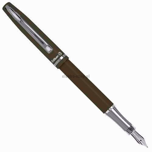 Pióro na naboje Pelikan Jazz czarne, białe (9571654)