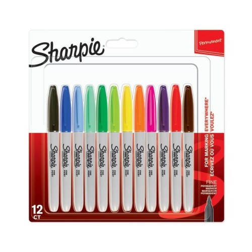 Marker permanentny 12 szt Paper Mate (2065404)