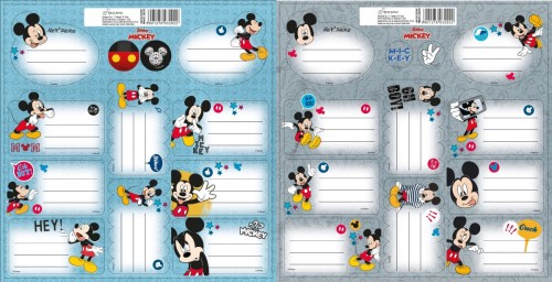 Naklejka (nalepka) Mickey Mouse Beniamin