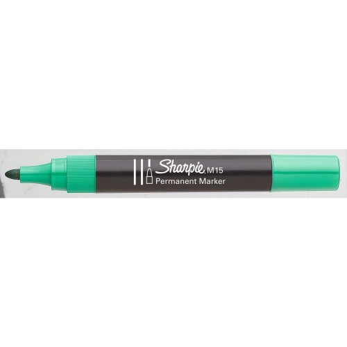 Marker permanentny wkład zielony okrągła końcówka Paper Mate