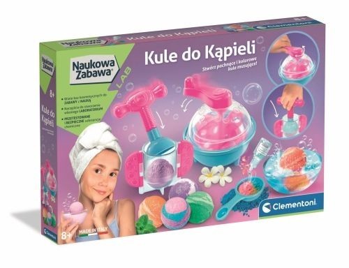 Zestaw kreatywny dla dzieci Kule Do Kapieli Clementoni (50397)