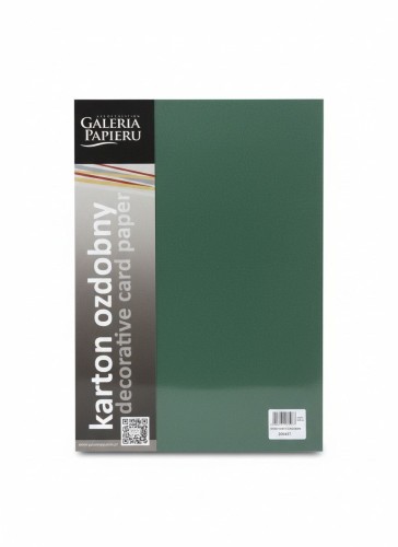 Papier ozdobny (wizytówkowy) Earth A4 Zielony 210g Galeria Papieru (205457)