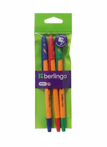Długopis standardowy wkład mix Berlingo (355456)