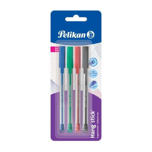 Długopis standardowy Hang Stick K86 wkład mix 1,0mm Pelikan (400197455)