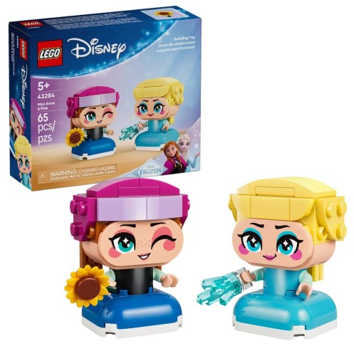 Klocki konstrukcyjne Disney Mała Anna i Elza Lego (43284)