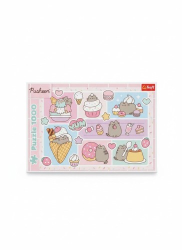 Puzzle Słodki Pusheen 1000 el. Trefl (10938)