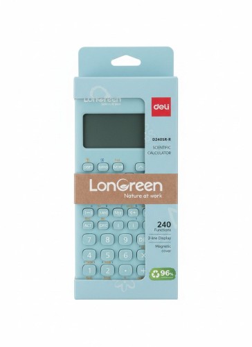 Kalkulator na biurko LonGreen niebieski Argo (ED240SR-BL)