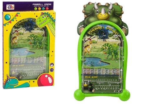 Gra zręcznościowa Pinball Dinozaury Stojak Zielony Lean (18422)