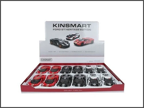 Samochód Ford GT (Heritage Edition) 3-kolory cm Hipo (520399)