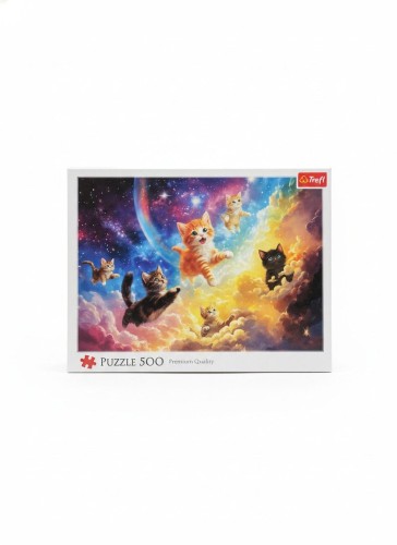 Puzzle Kosmiczne kotki 500 el. Trefl (37557)