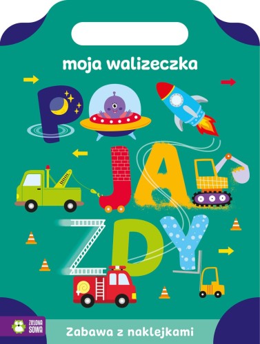 Książka dla dzieci Moja walizeczka. Pojazdy cm Zielona Sowa