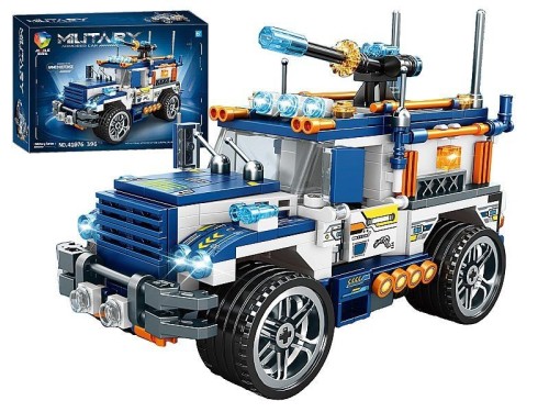 Klocki konstrukcyjne 396 części, pojazd wojskowy opancerzony Adar (630710)