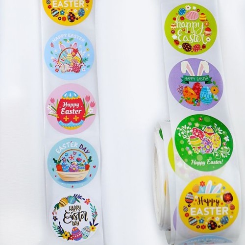 Naklejka (nalepka) Craft-Fun Series Naklejki na rolce, motywy wielkanocne cm Titanum (SYF171)