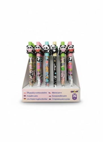 Długopis wymazywalny PANDA wkład niebieski 0,7mm Fun&Joy (FJ01021097)