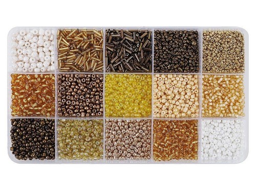 Koraliki dla dziewczynki do nawlekania, do tworzenia bransoletek Adar (632783)