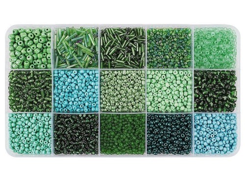 Koraliki dla dziewczynki do nawlekania, do tworzenia bransoletek Adar (632806)