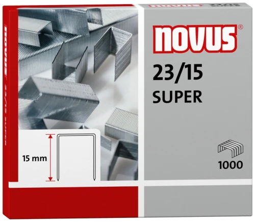 Zszywki 1000 szt Novus