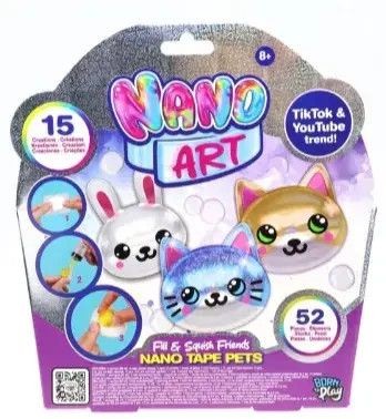 Zestaw kreatywny dla dzieci Nano Art Fill And Squish Friends Orbico Sp. Z O.o. (238133-6l-f25)