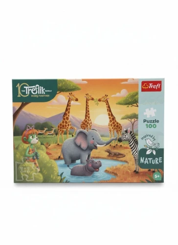 Puzzle Trefliki wesoła ferajna 100 el. Trefl (16571)