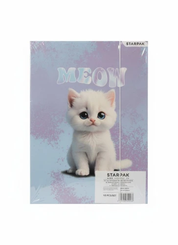 Teczka kartonowa na gumkę CUTE KITTY A4 mix Starpak (583297)