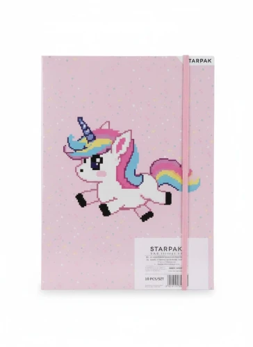Teczka kartonowa na gumkę Pixel A4 mix Starpak (583299)