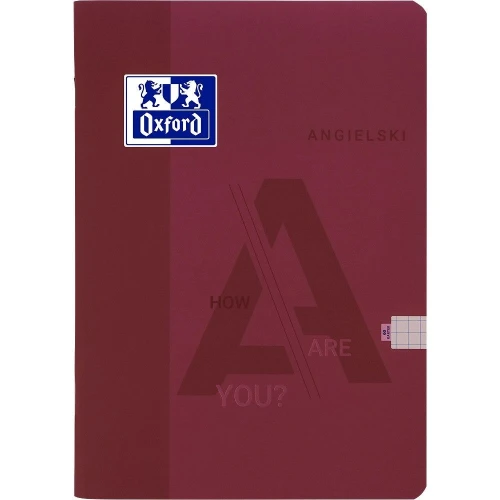 Zeszyt tematyczny A4 angielski 60k. 90g krata Oxford (400209244)