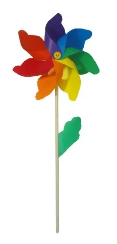 Wiatrak z drewnianą rączką 110cm Swede (U1267)