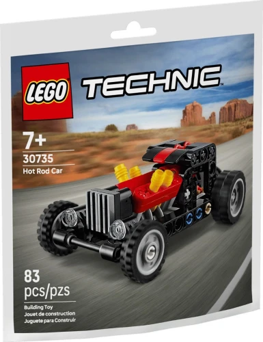 Klocki konstrukcyjne Technic Hot rod Car Lego (30735)