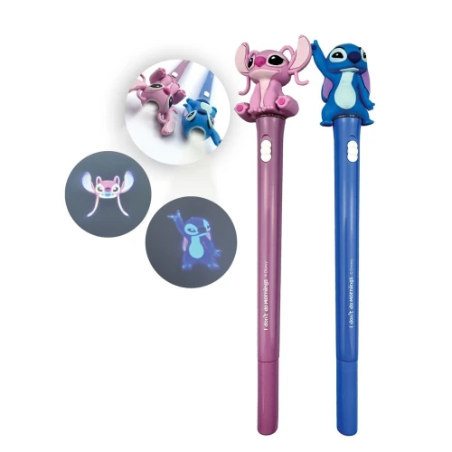 Długopis Stitch z projektorem wkład niebieski 0,5mm Beniamin (62127)
