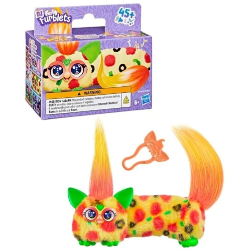 Pluszak interaktywny FURBY DJ Furbiś Pepp Oh Roni Hasbro (G17845X0)