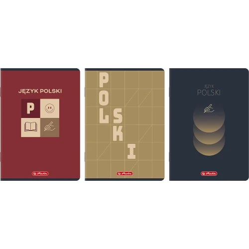 Zeszyt A4 polski 60k. 70g linia Herlitz (4002063665)