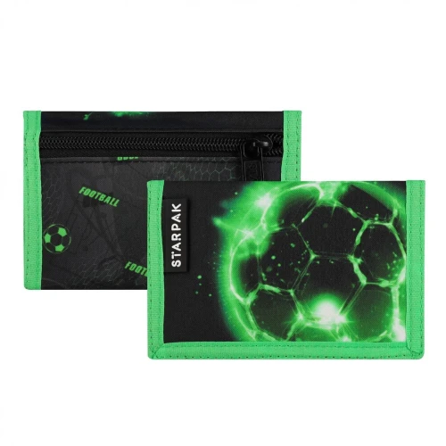 Portfel Football Zielony Starpak (576281)