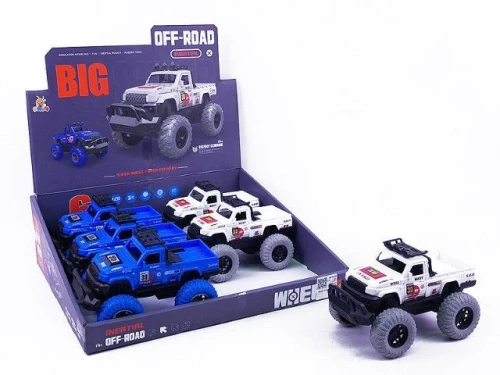 Samochód  policyjny pickup Bigtoys (BA7650)