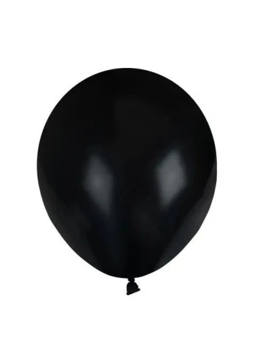 Balon gumowy jednokolorowe czarny 300mm Arpex (KB5005)