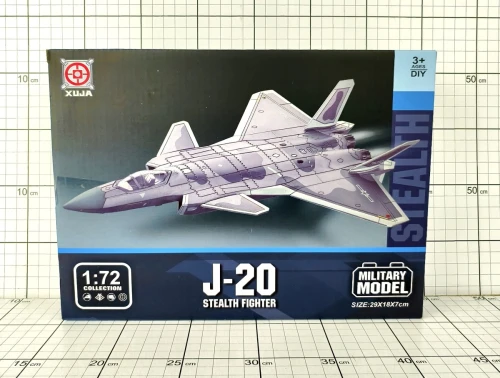 Klocki konstrukcyjne samolot J-20 1:72 Dromader (130-1364569)