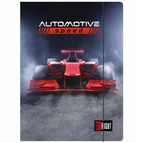 Teczka kartonowa na gumkę Racing Team A4 mix Unipap