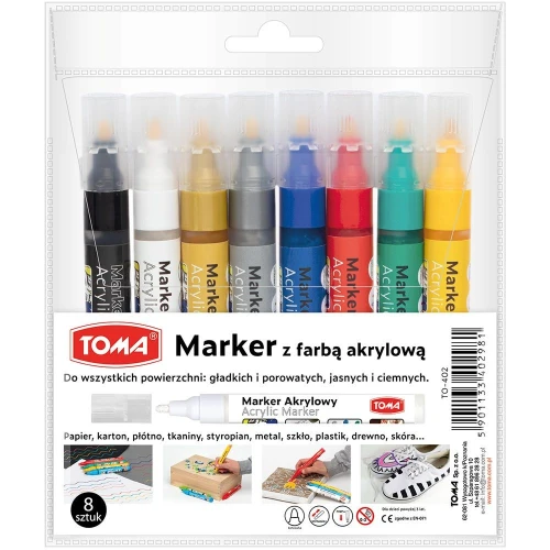 Marker specjalistyczny mix 8 wkład mix Toma (TO-402)