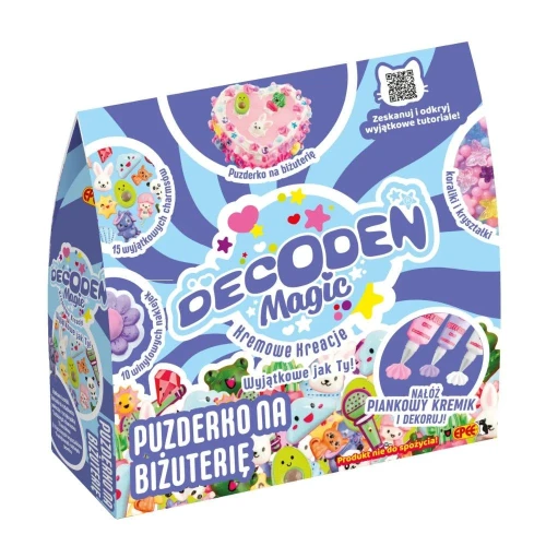 Zestaw kreatywny dla dzieci Decoden Magic Zestaw Classic – Puzderko na biżuterię Epee (EP60682)