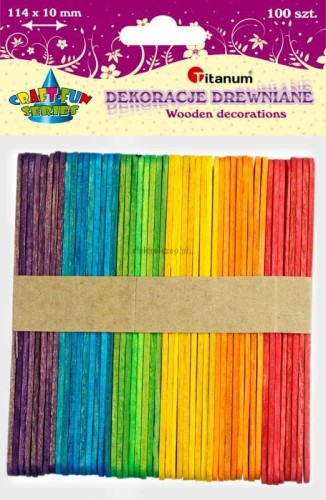 Ozdoba drewniana Titanum Craft-Fun Series patyczki (BG013)