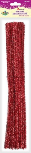 Drucik Titanum Craft-Fun Series kreatywny kolor: czerwony 300mm 30 szt (16070G)