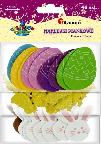 Naklejka (nalepka) Titanum Craft-Fun Series Wielkanoc (E20)