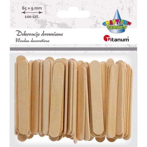 Ozdoba drewniana Titanum Craft-Fun Series patyczki (175036X)