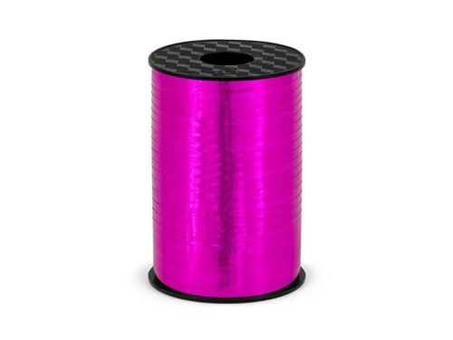 Wstążka Partydeco plastikowa 5mm różowy 225m (PRM5-006)
